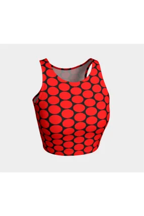 Red Ovals Athletic Top